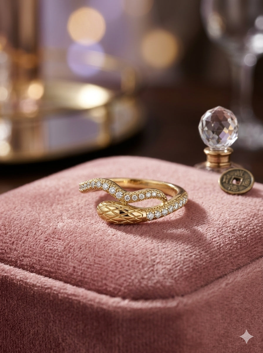Anillo serpiente pequeño