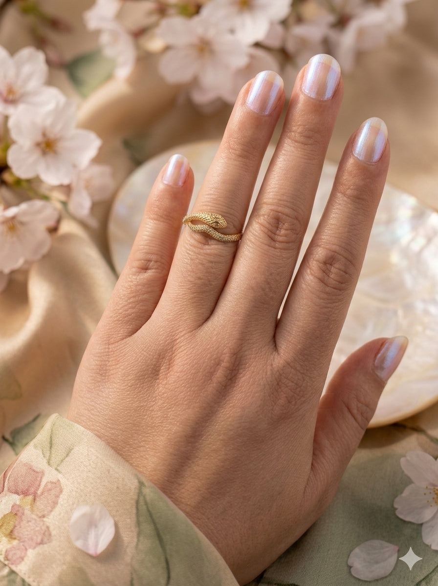 Anillo serpiente pequeño
