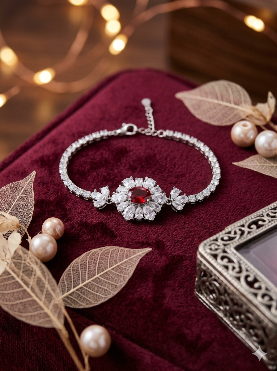 Pulsera rubi