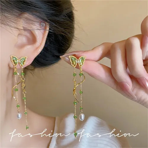 Aretes mariposa