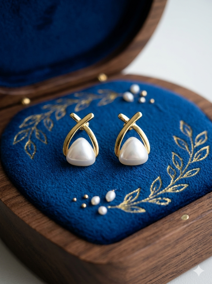 Aretes perla