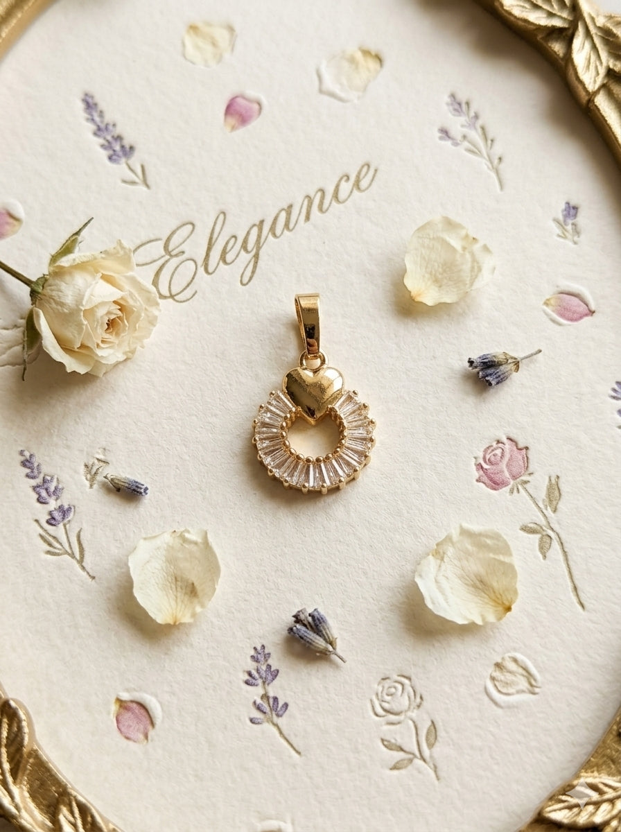 Dije en baño de oro de 14k