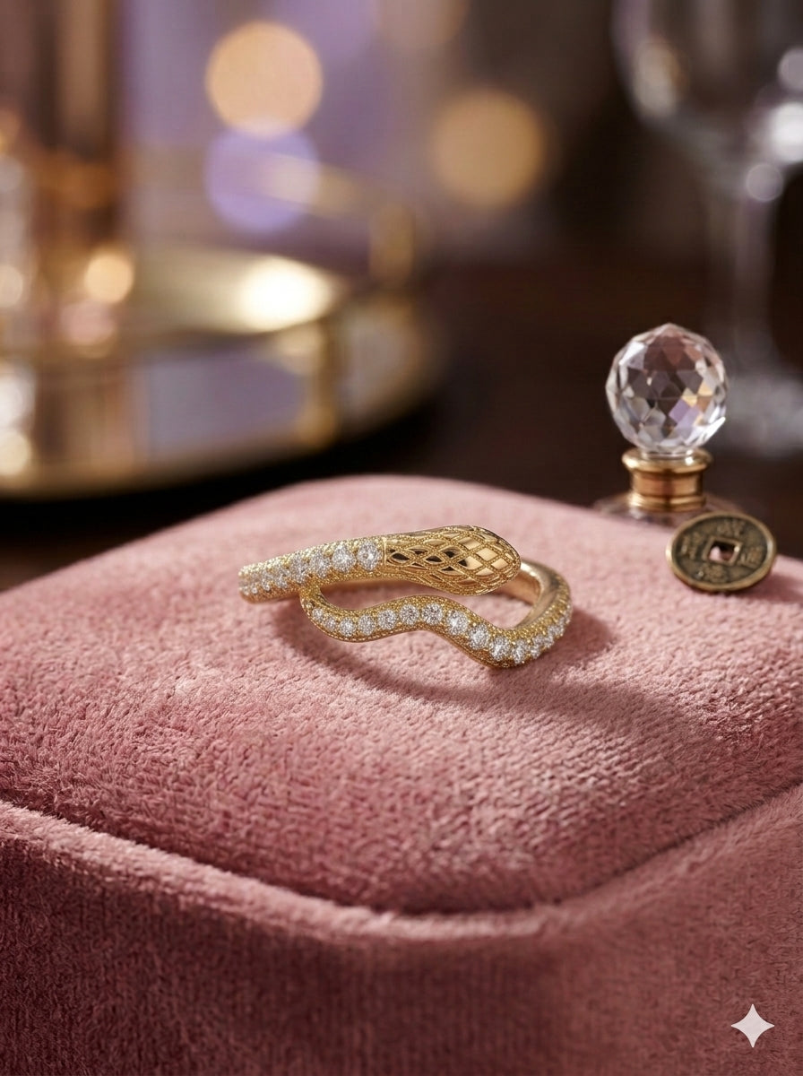 Anillo serpiente pequeño